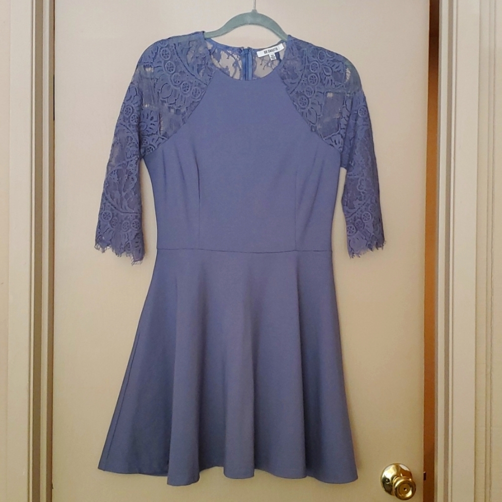 BB Dakota Dress, Periwinkle, Medium